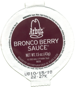 Arby's :: Bronco Berry Sauce®