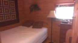Forest Ridge Campgroundsa and Cabins | Allegheny Cabin - Bedroom