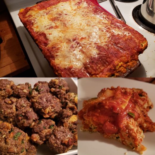 Lasagna & Meatballs