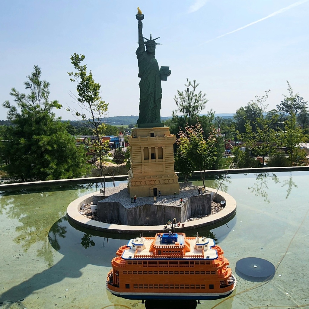 LEGO Statue of Liberty & Staten Island Ferry!